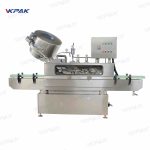 Mesin Penutup Vakum Putar Toples Kaca Peralatan Penutup Uap