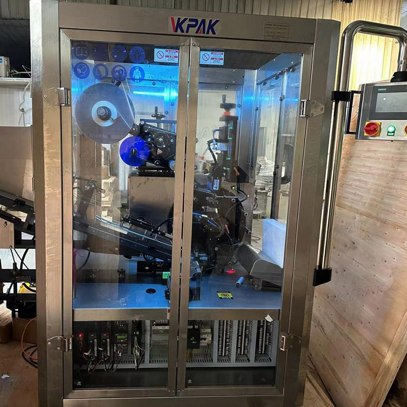 Mesin Pelabelan Tabung Plastik Lunak Otomatis Dengan Sistem Pengumpanan Tabung