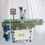 Mesin Pelabelan Stiker Dasar Lipstik Lip Balm Kosmetik Otomatis