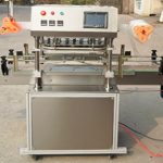 Mesin Penyegel Film Stoples Makanan Ringan Tiga Kepala Otomatis