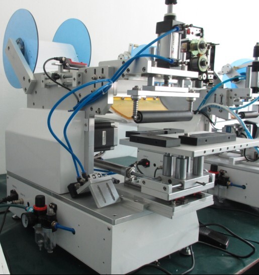 semi automatic labeling machines mesin pelabelan bergulir pelabel semi otomatis yang disesuaikan