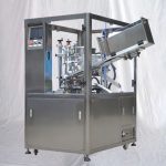 Mesin Penyegel Pengisian Tabung Dua Ruang untuk Krim Kosmetik Lotion