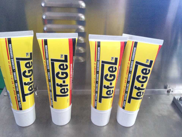 welding samples by ultrasonic tube sealer sampel pengelasan dengan penyegel tabung ultrasonik.jpg