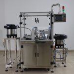 Mesin Pengisian dan Penutup Tabung Botol Tetes Kecil Monoblock