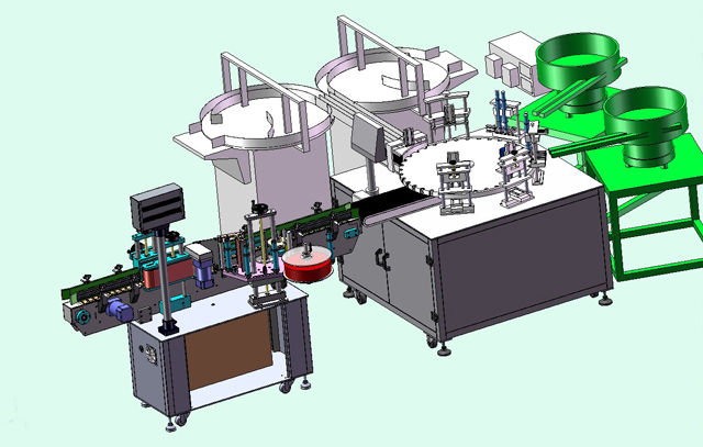 Diagram keseluruhan untuk pengisi minyak esensial