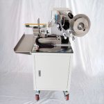 Aplikator Label Bendera Semi Otomatis Untuk Pengemasan Makanan Hewan Peliharaan dari Tulang Anjing