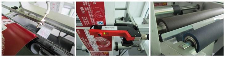 close shot of syri ng labeling equipment detail mesin pelabel jarum suntik.jpg