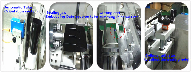 Ultrasound sealing machine for tubes Penyegel Tabung Ultrasonik